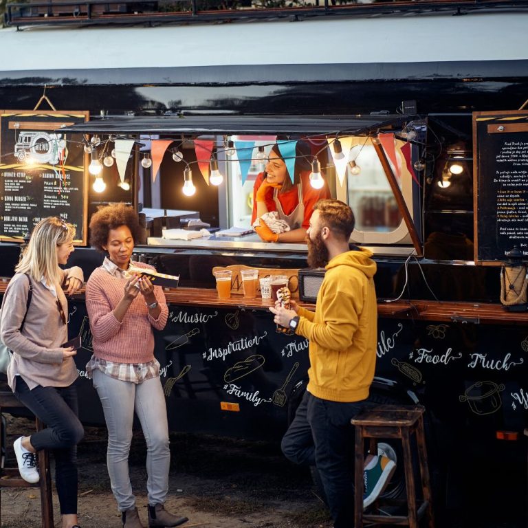 coffee truck or cart